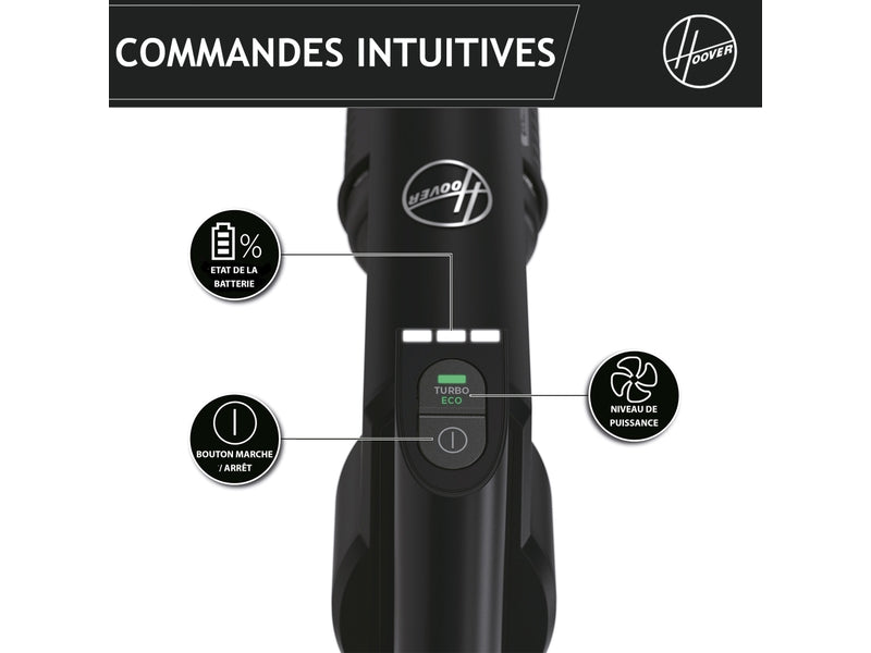 Aspirateur balai rechargeable HOOVER HF201H011 - 50 air watts